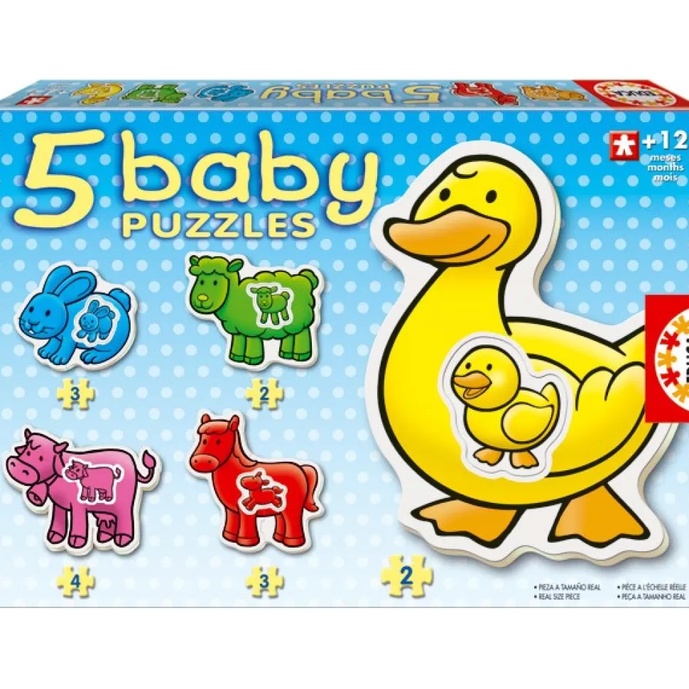 Discount Brinquedos Educa Borras Baby Puzzle A Fazenda