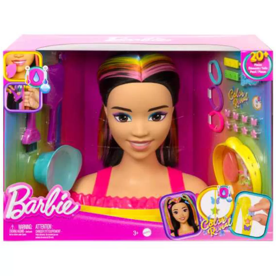 Brinquedos Barbie Barbie Totally Hair Color Reveal Asiatica< Bonecas Para Pentear