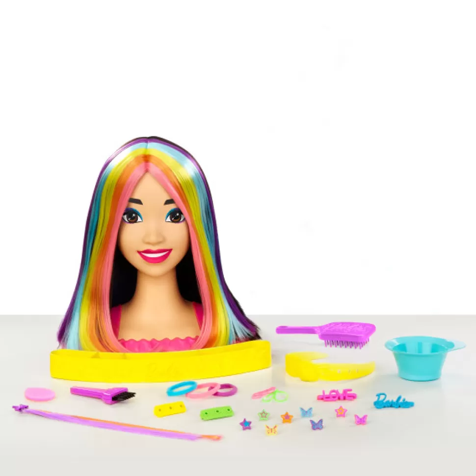 Brinquedos Barbie Barbie Totally Hair Color Reveal Asiatica< Bonecas Para Pentear