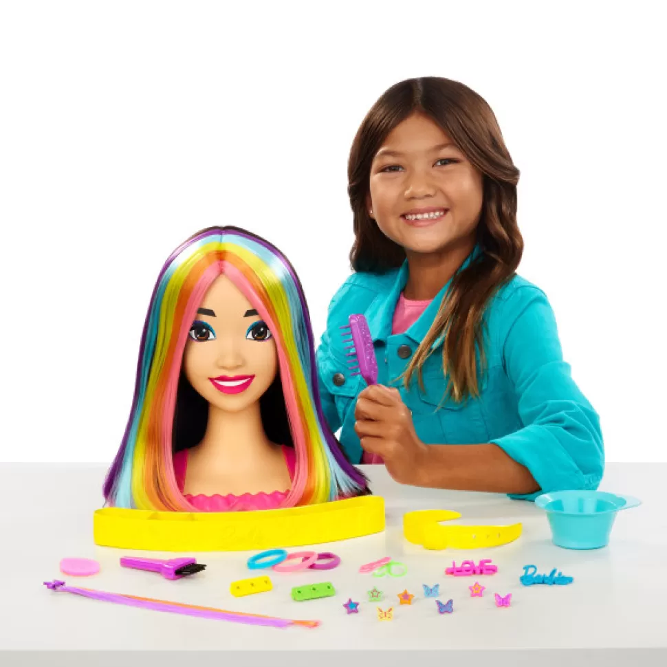 Brinquedos Barbie Barbie Totally Hair Color Reveal Asiatica< Bonecas Para Pentear