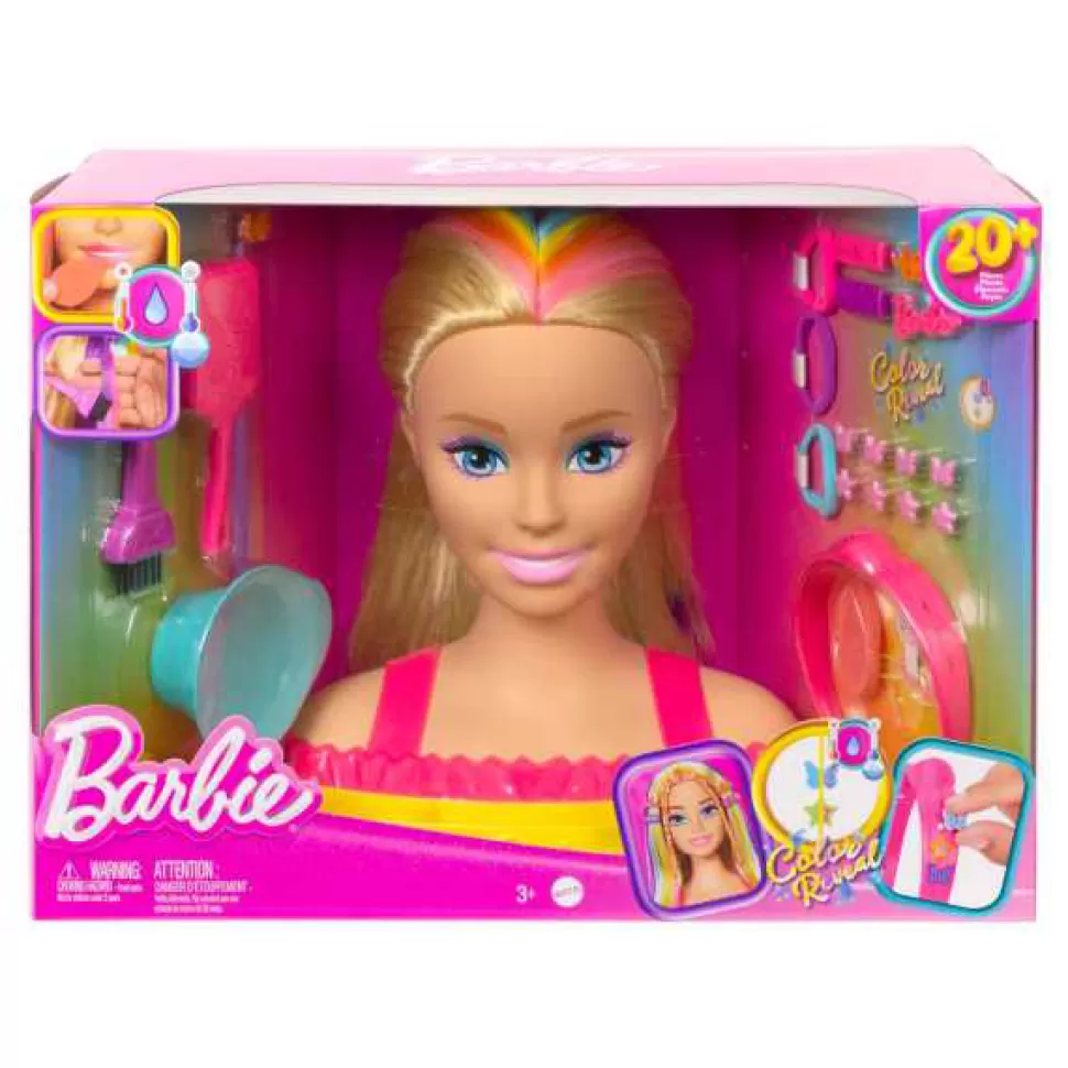 Brinquedos Barbie Barbie Totally Hair Color Reveal Loira< Bonecas Para Pentear