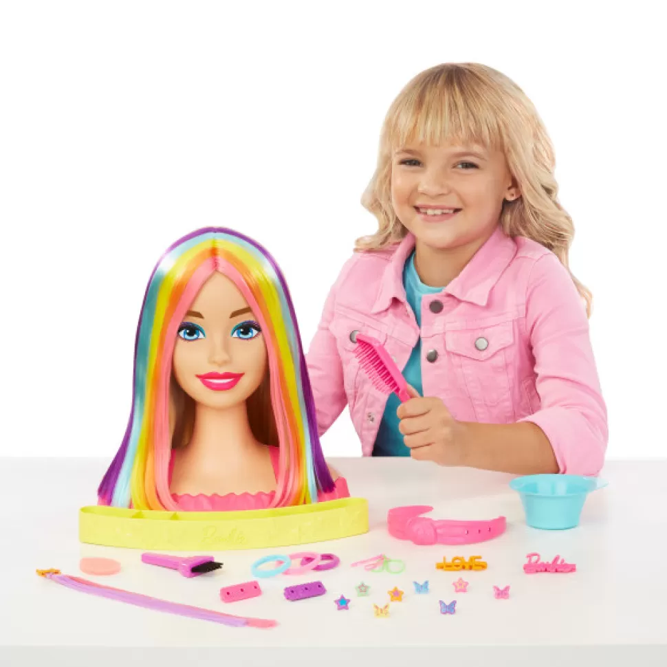 Brinquedos Barbie Barbie Totally Hair Color Reveal Loira< Bonecas Para Pentear