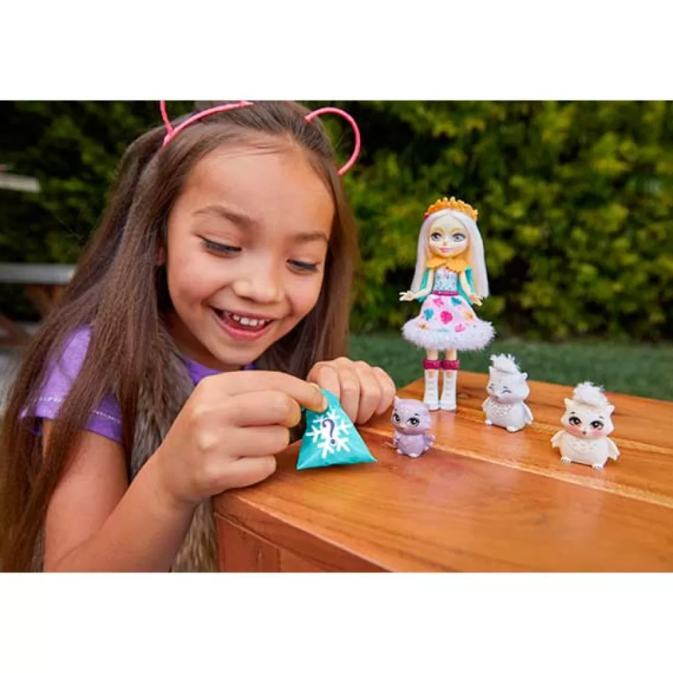 Best Sale Brinquedos Enchantimals Boneca Enchantimals Odele Owl Com Familia De Animais De Estimacao