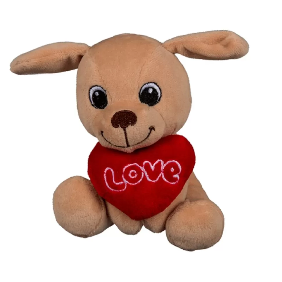 Shop Brinquedos Out Of The Blue Cachorro De Pelucia Com Coracao 14Cm