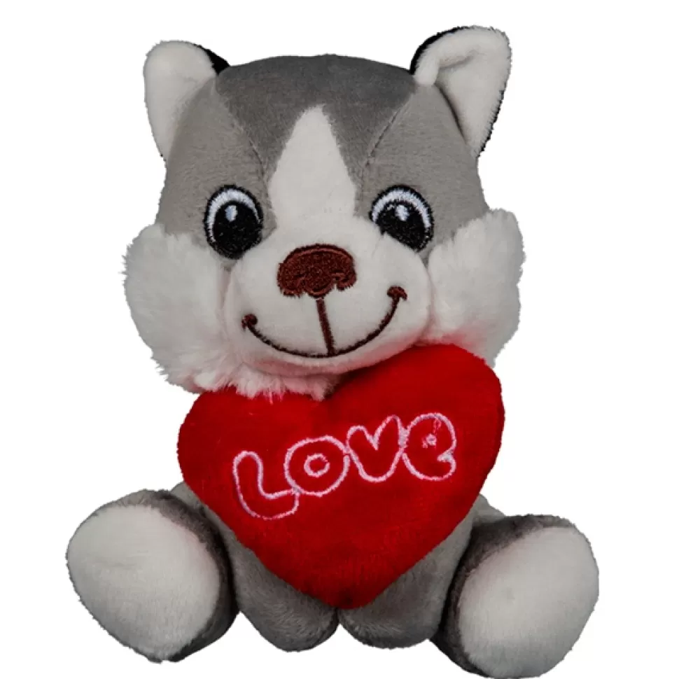 Shop Brinquedos Out Of The Blue Cachorro De Pelucia Com Coracao 14Cm
