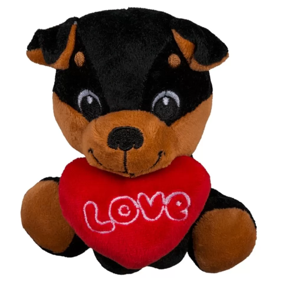 Shop Brinquedos Out Of The Blue Cachorro De Pelucia Com Coracao 14Cm