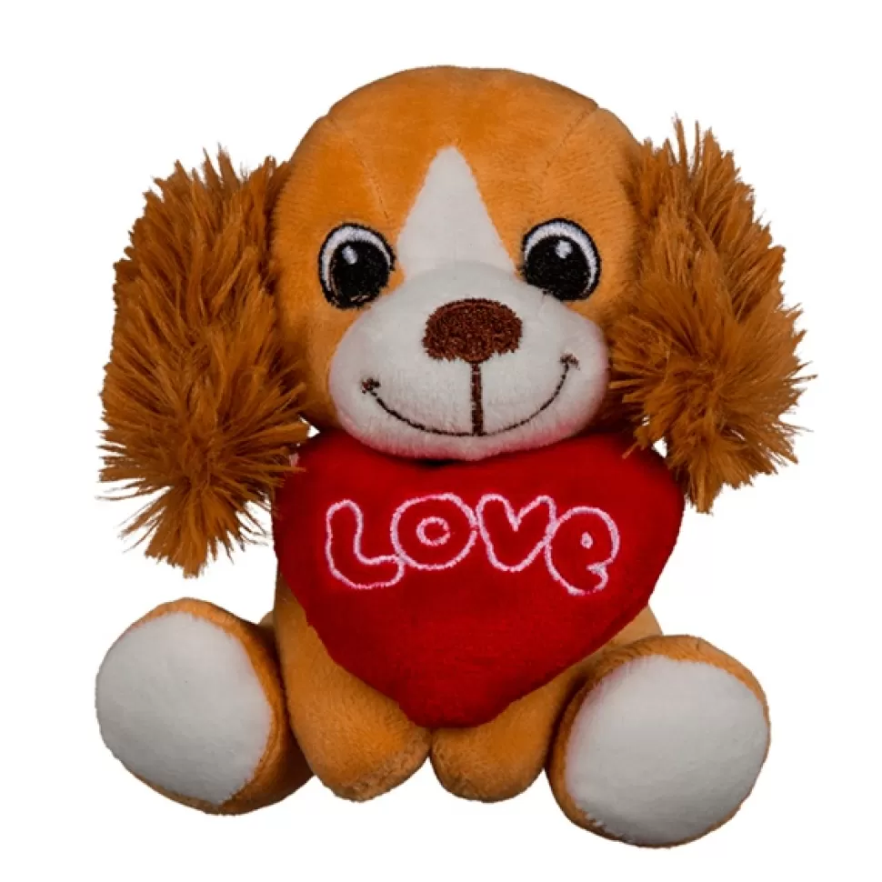 Shop Brinquedos Out Of The Blue Cachorro De Pelucia Com Coracao 14Cm