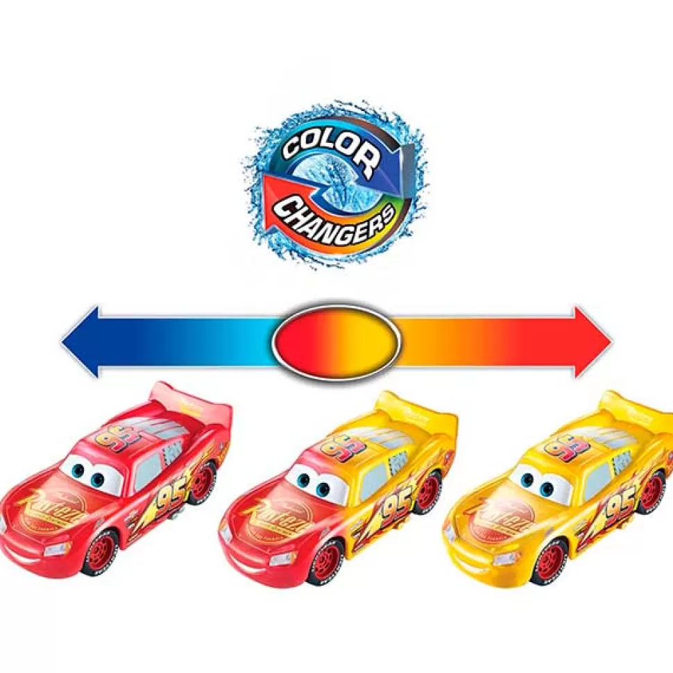 Brinquedos Cars Cars Carro Rayo Mcqueen Color Changers< Brinquedos De Carros