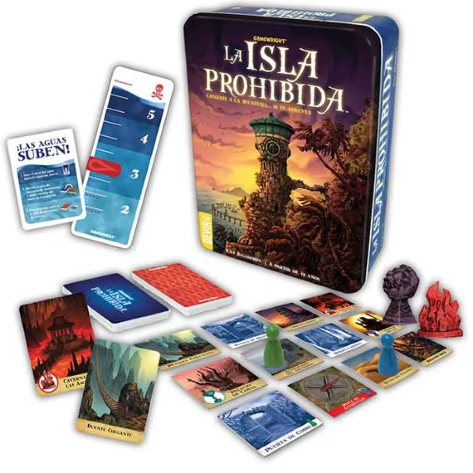 Online Brinquedos Devir Devir Jogo De Tabuleiro A Ilha Proibida