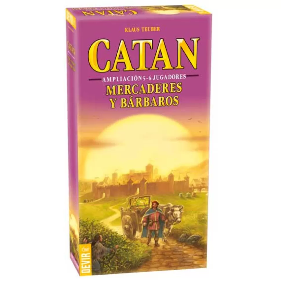 Flash Sale Brinquedos Devir Devir Jogo De Tabuleiro Catan Expansao Mercadores E Barbaros