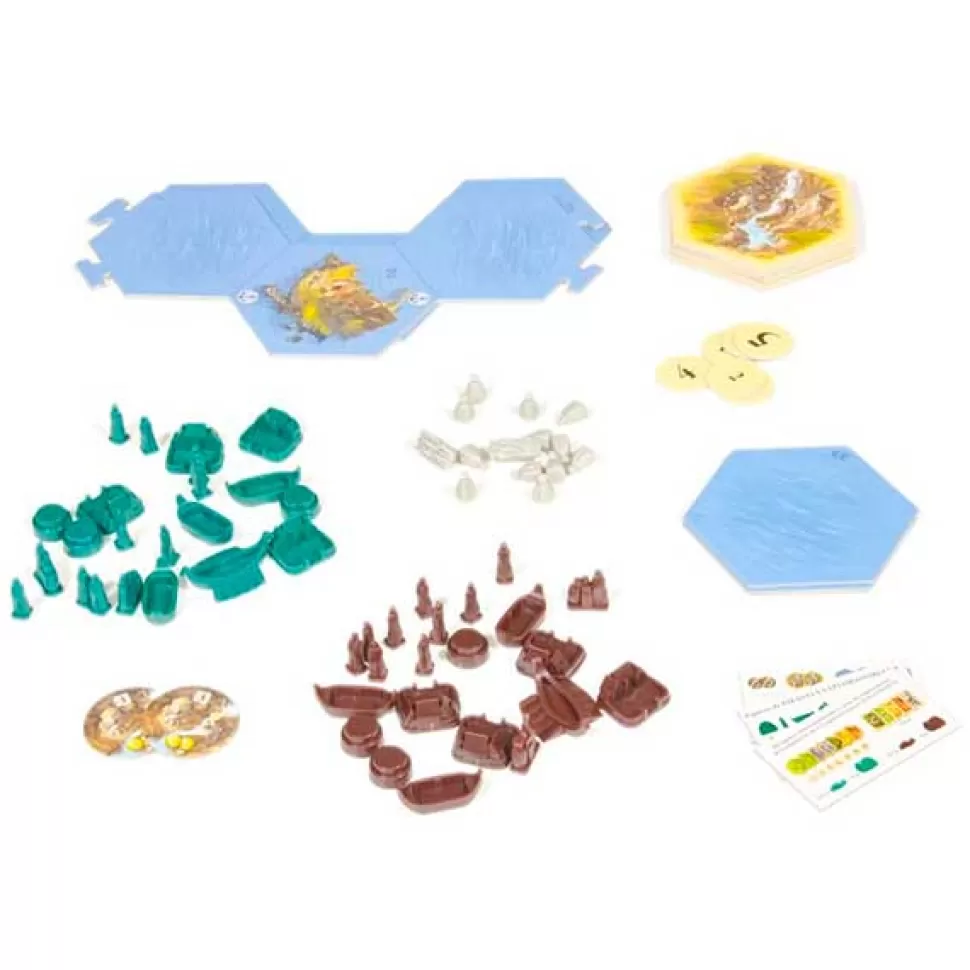 Flash Sale Brinquedos Devir Devir Jogo De Tabuleiro Catan Expansao Piratas 5-6 Jogadores