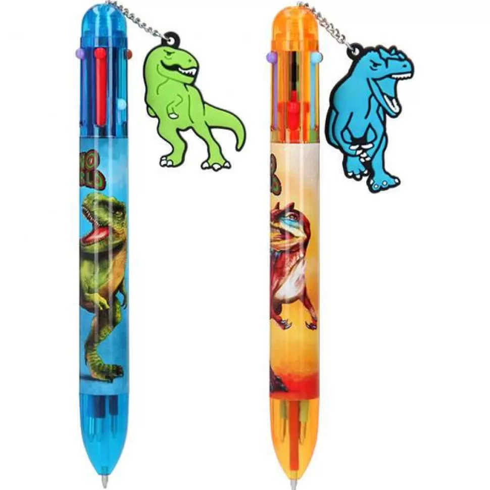 Brinquedos Dino World Dino World Caneta Esferografica 6 Cores< Brinquedos De Dinossauros