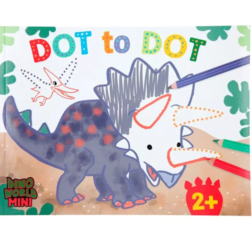 Brinquedos Dino World Dino World Livro Colorir Mini Dino< Brinquedos De Dinossauros