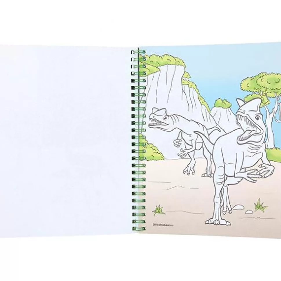 Brinquedos Dino World Dino World Livro De Colorir Com Lapis< Brinquedos De Dinossauros