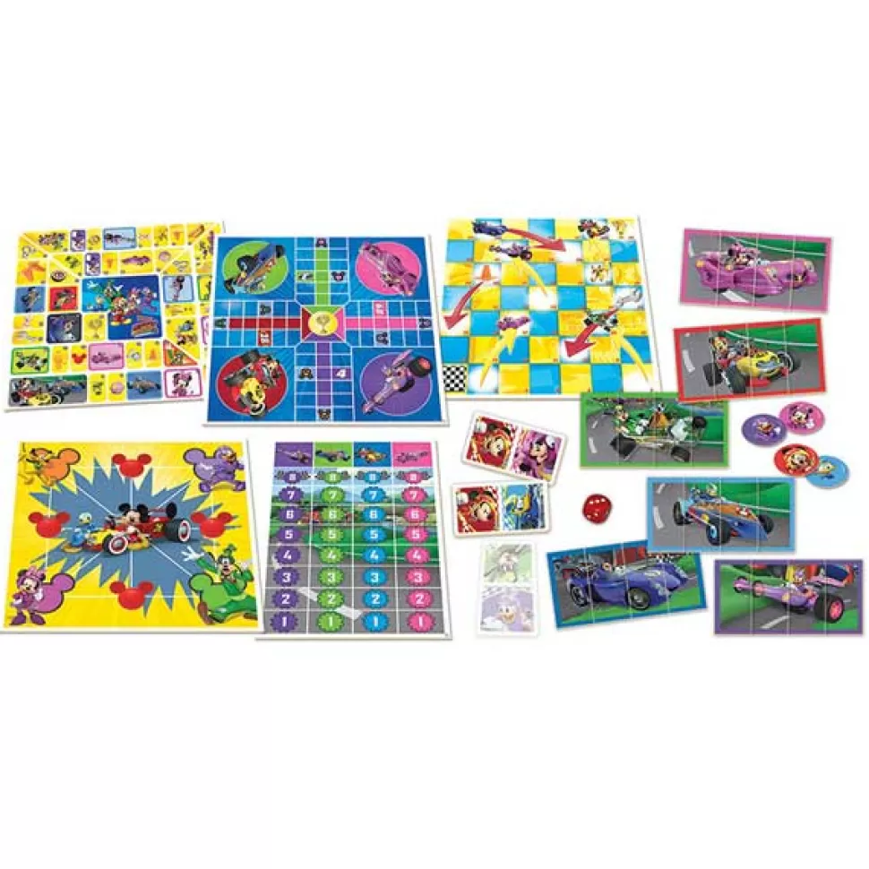 Best Sale Brinquedos Mickey Mouse Disney Jogo De Tabuleiro Set 8 En 1 Mickey E Os Super Pilotos