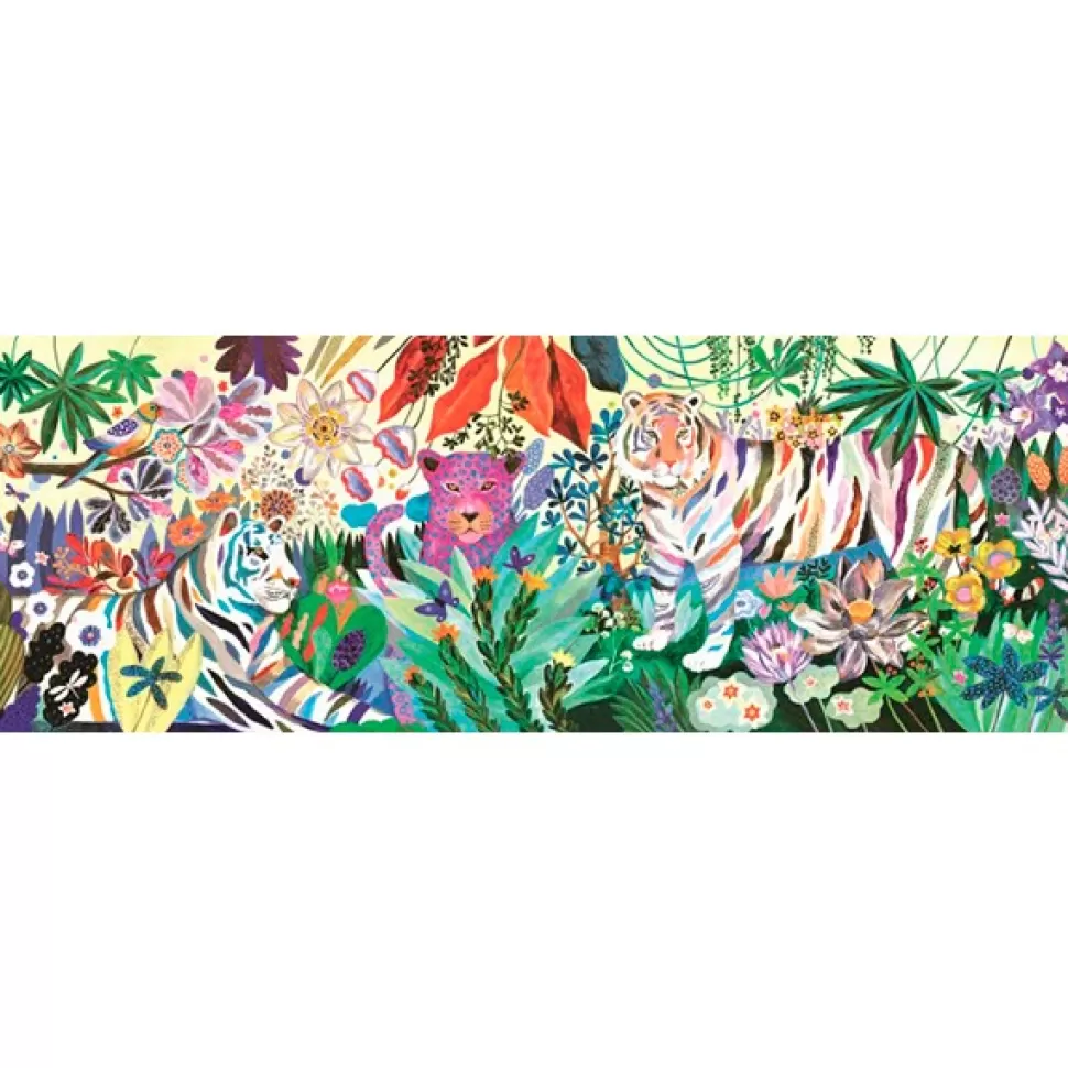 Hot Brinquedos Djeco Djeco Puzzle 1000P Rainbow Tigers