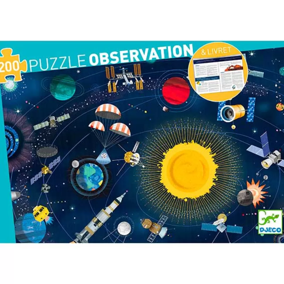 Discount Brinquedos Djeco Djeco Puzzle 200P Observation Space