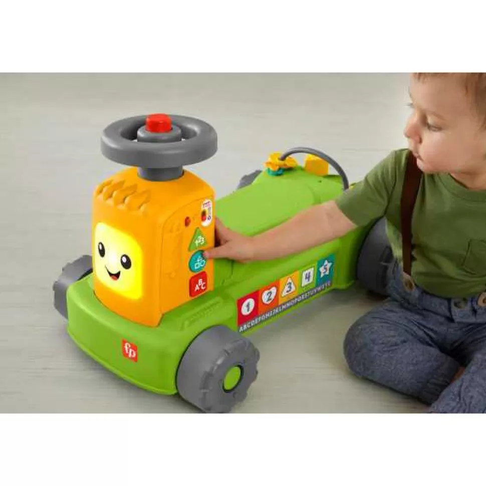 Brinquedos Fisher Price Fisher-Price Ria E Aprenda Trator Transformavel 4 Em 1< Brinquedos De Tratores