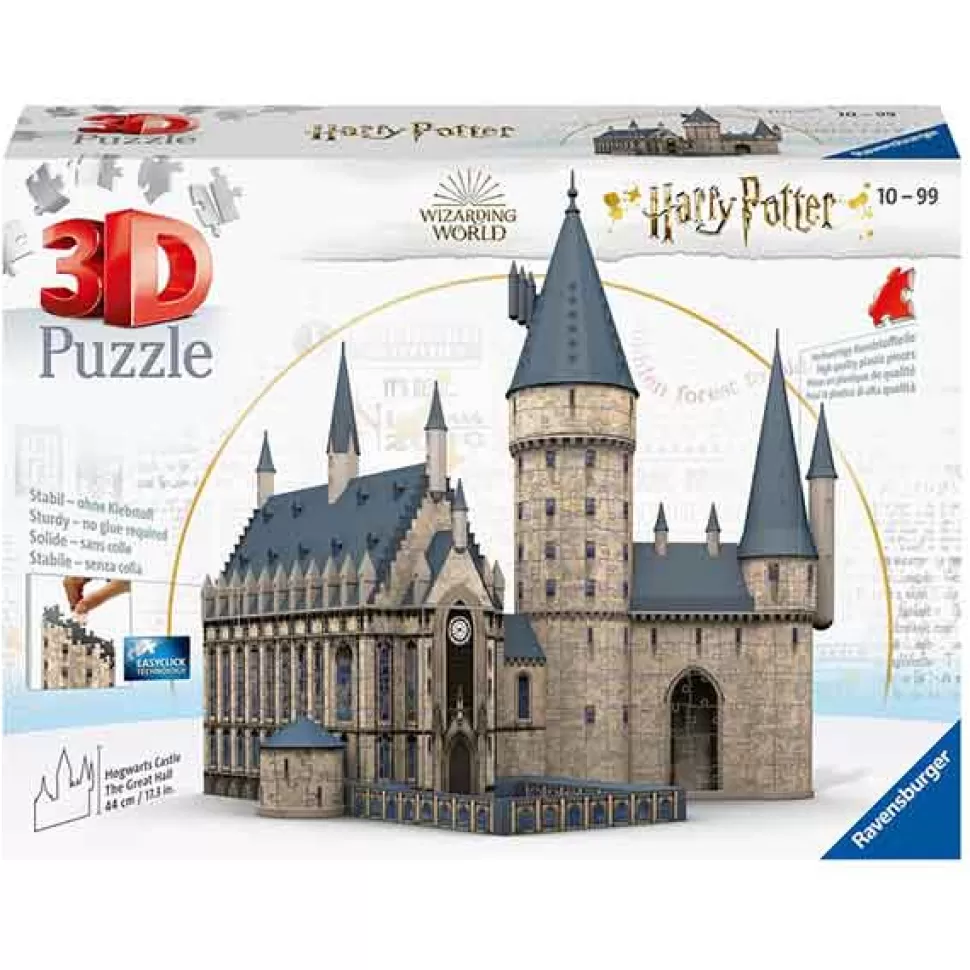 New Brinquedos Harry Potter Harry Potter 3D Puzzle Castelo De Hogwarts Grande Salao 540P