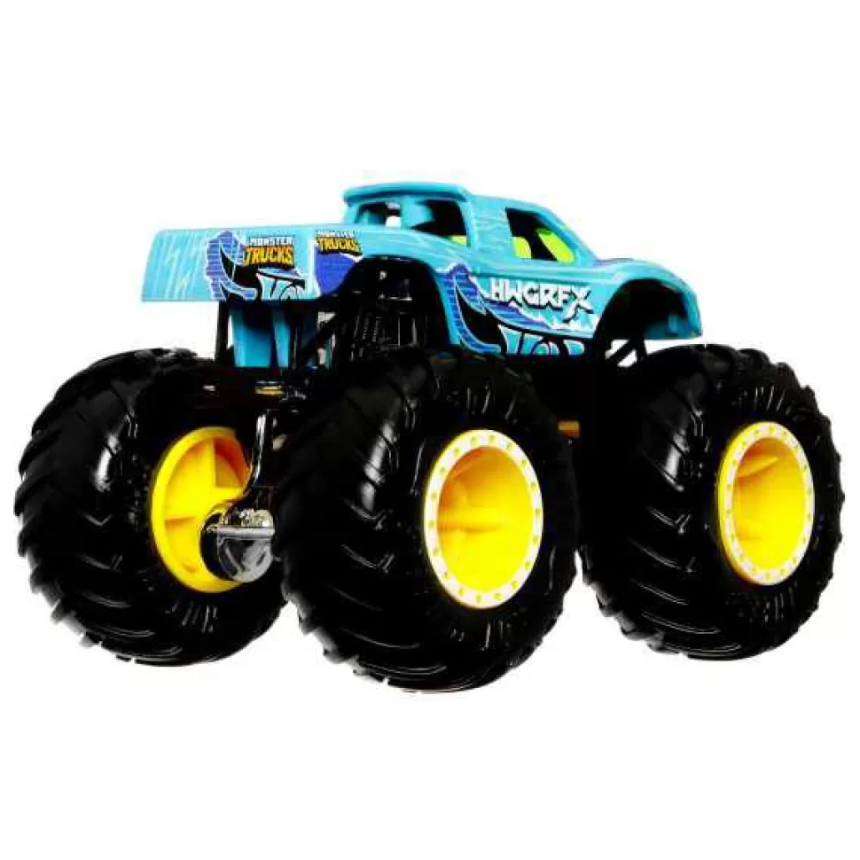 Brinquedos Hot Wheels Hot Wheels Monster Trucks Carro Color Shifters Podium Glasher< Brinquedos De Camiões