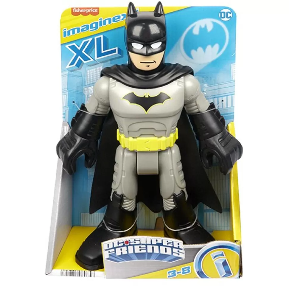 Brinquedos Imaginext Imaginext Dc Super Friends Figura Batman Xl The Caped Crusader< Brinquedos Super-Heróis