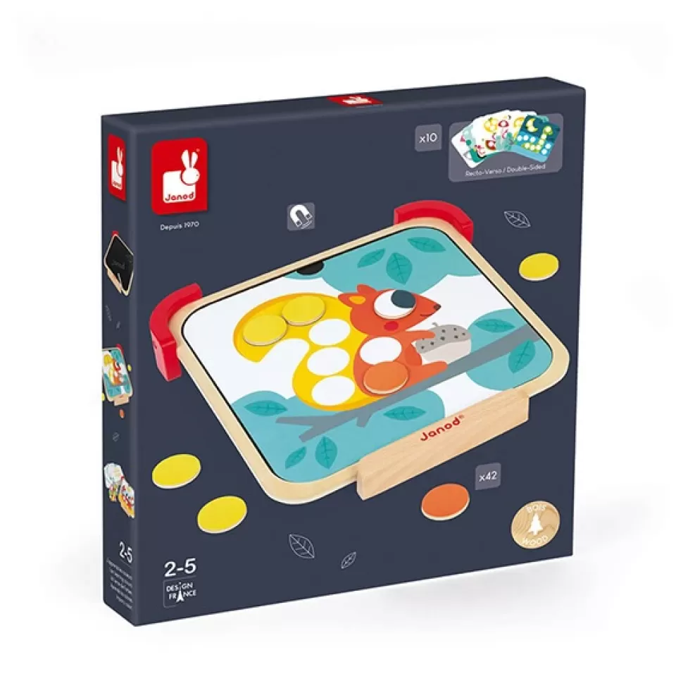 Online Brinquedos Janod Janod I Learn Colors Magnetic Discs