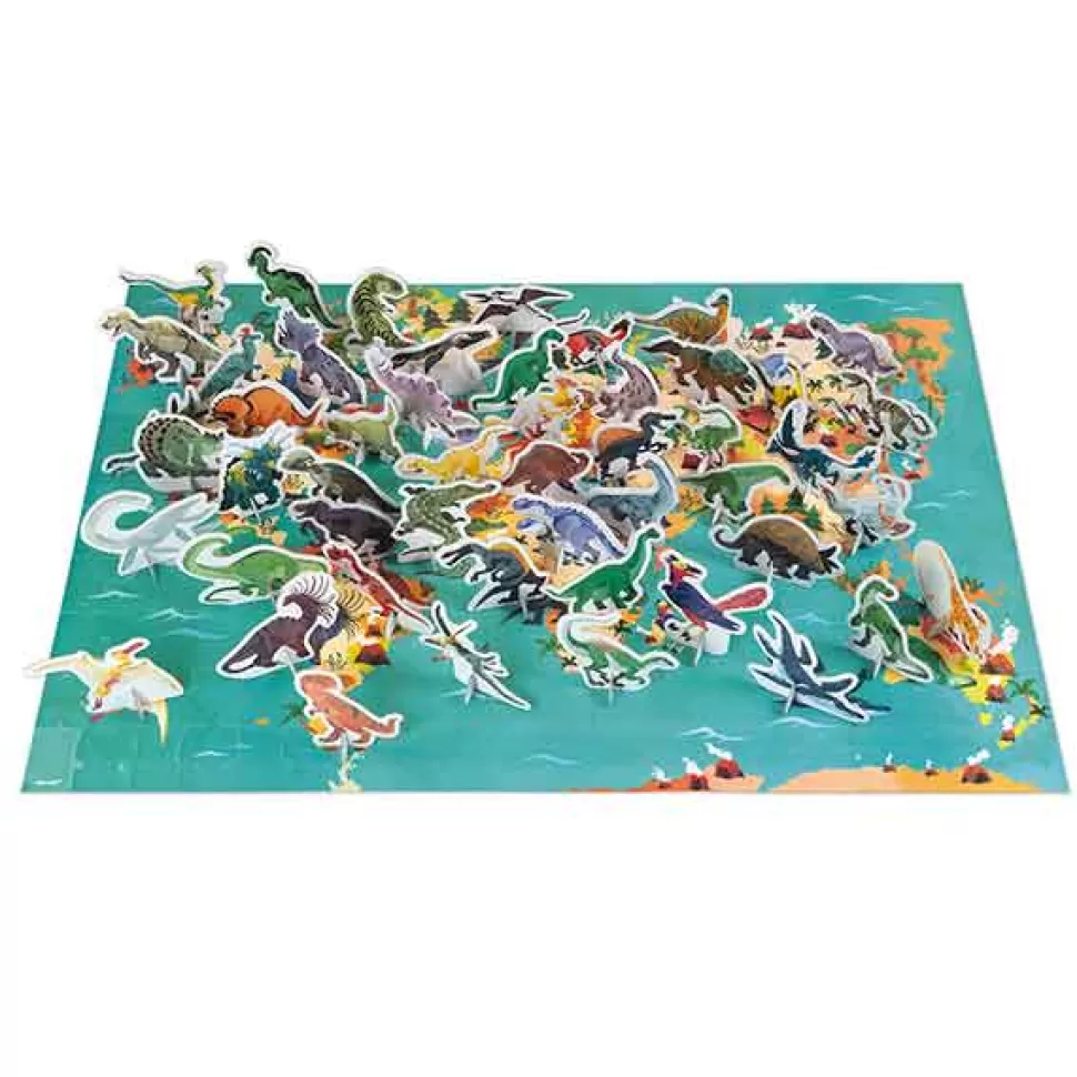 Hot Brinquedos Janod Janod Puzzle Dinossauros 200P