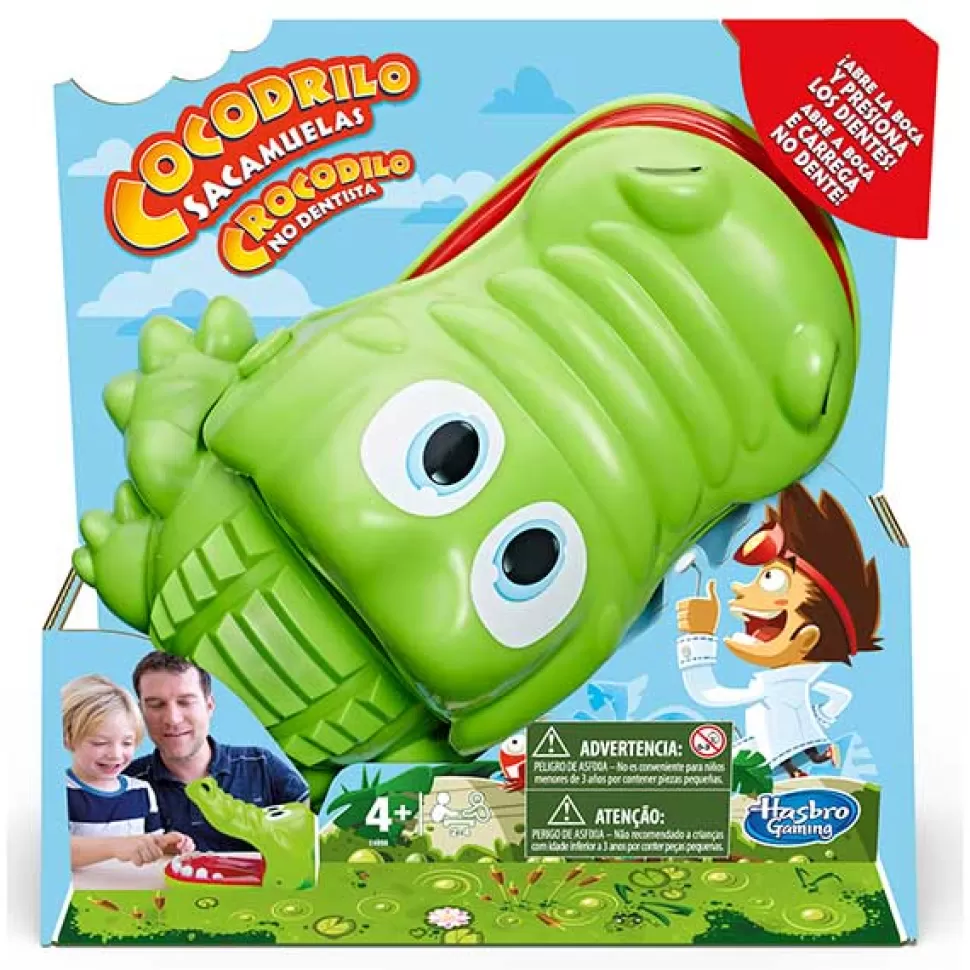 Hot Brinquedos Hasbro Jogo Crocodile Sacamuelas