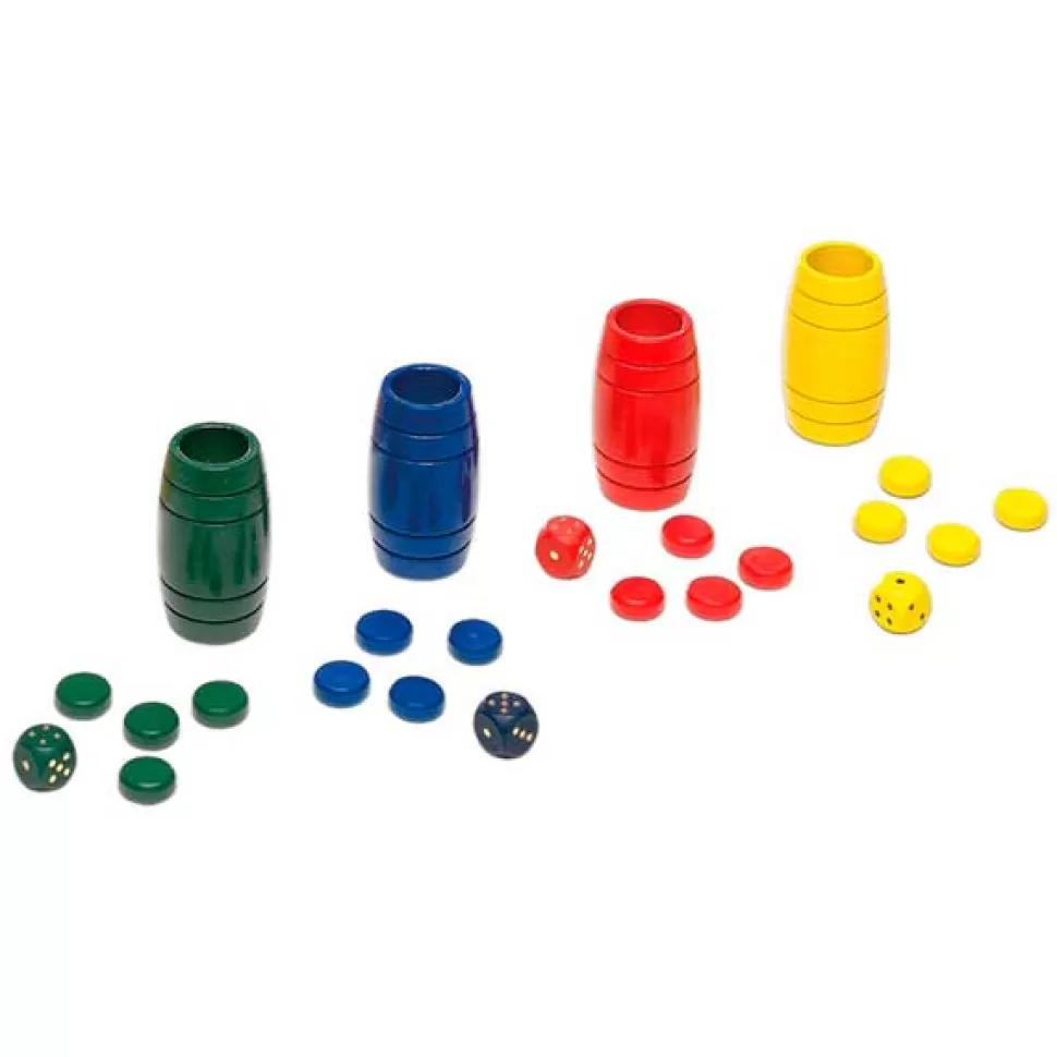 New Brinquedos Cayro Jogo De Tabuleiro Acessorios De Madeira Ludo 4 Jogadores