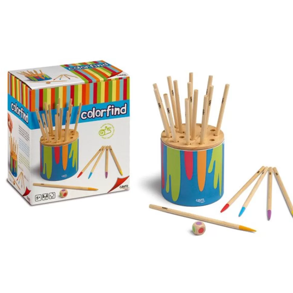 Clearance Brinquedos Cayro Jogo De Tabuleiro Colorfind Games For Kids