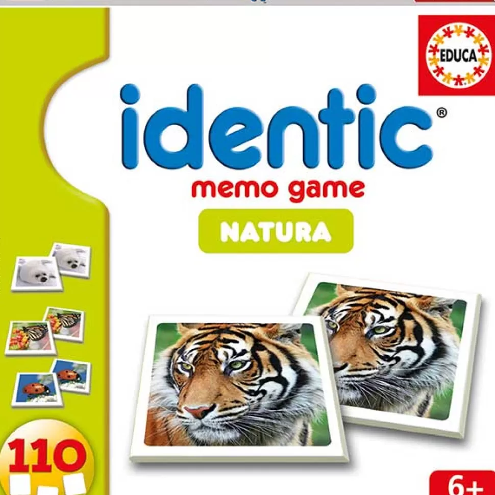 Store Brinquedos Educa Borras Jogo De Tabuleiro Identic Natura Memo Game