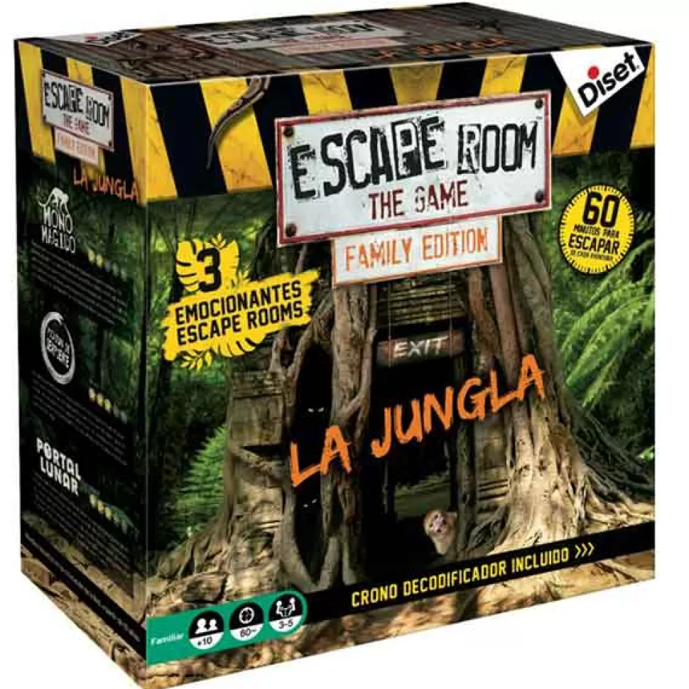 Clearance Brinquedos Diset Jogo Escape Room Family La Jungla