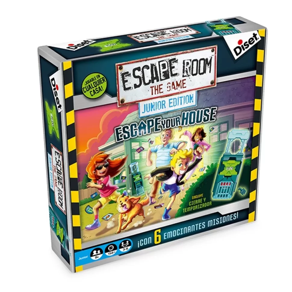 New Brinquedos Diset Jogo Escape Room Junior