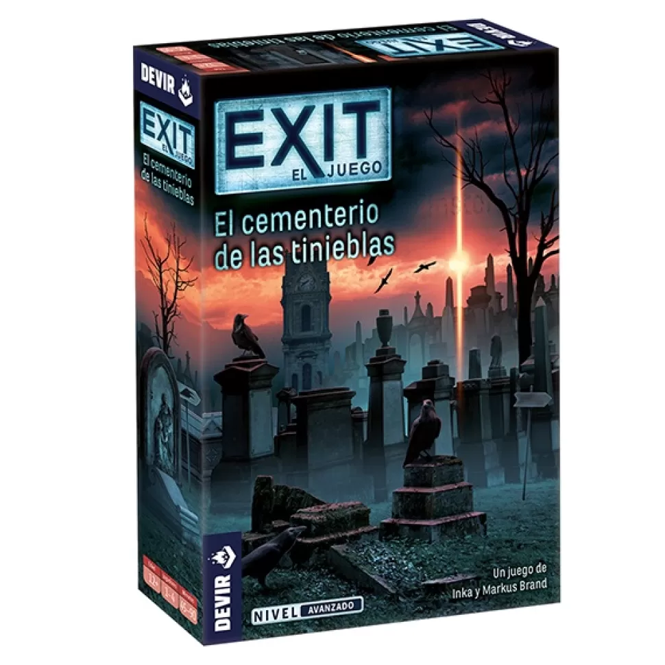 Hot Brinquedos Devir Jogo Exit El Cementerio De Tinieblas