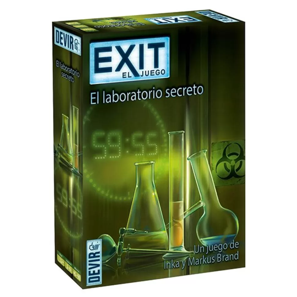 New Brinquedos Devir Jogo Exit El Laboratorio Secreto