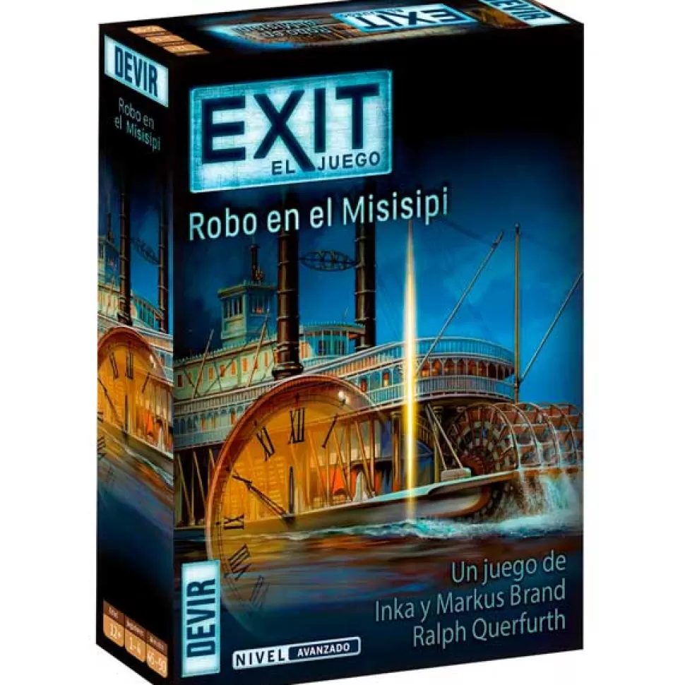 Flash Sale Brinquedos Devir Jogo Exit Robo No Mississippi