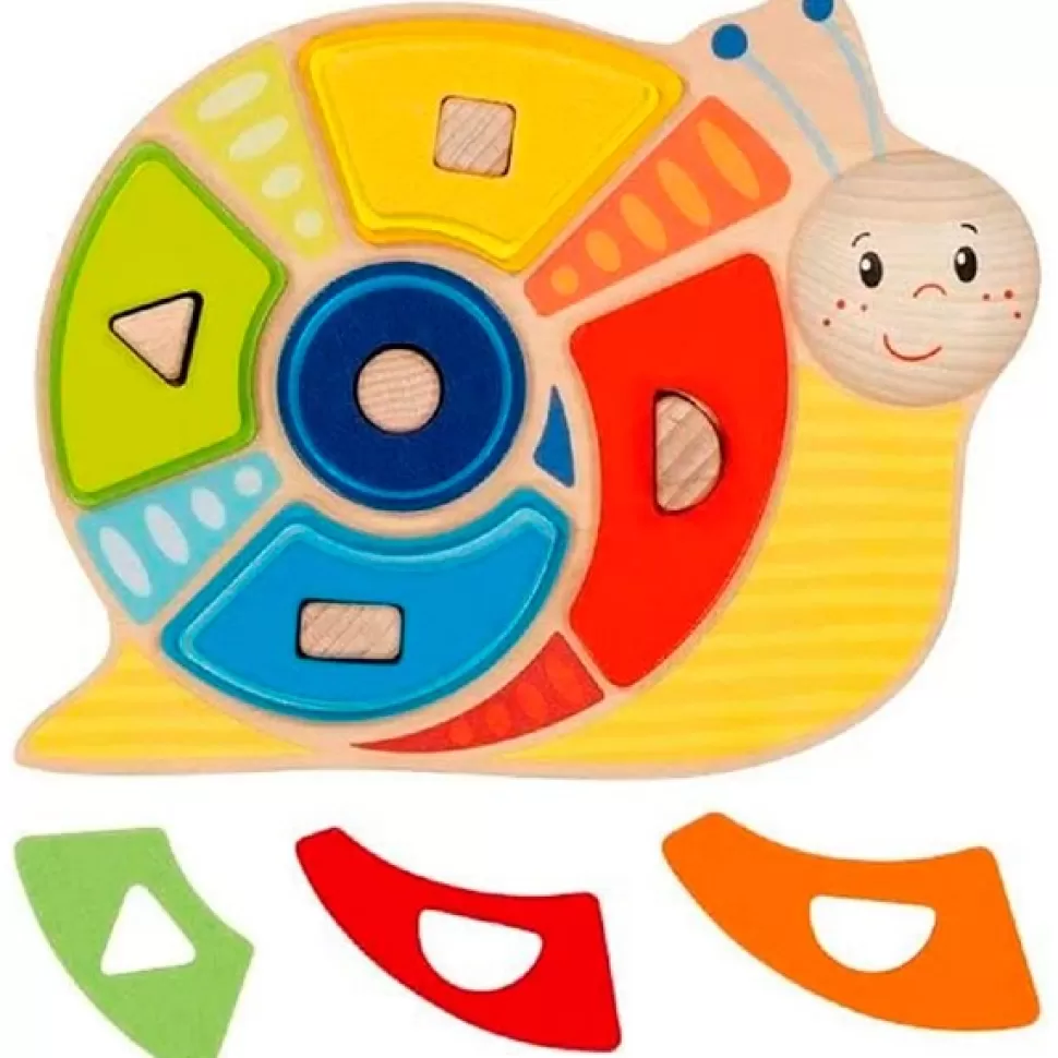Best Brinquedos Goki Jogo Formas E Cores Fusa Caracol