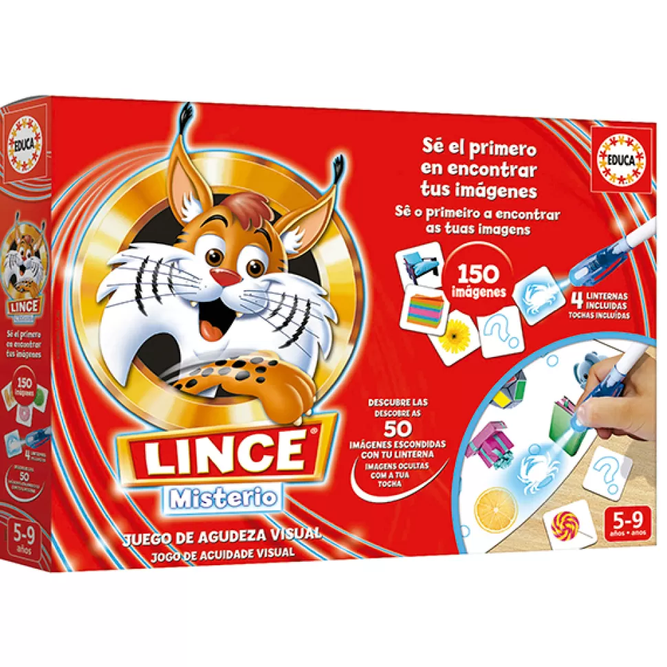 Fashion Brinquedos Educa Borras Jogo Lince Mystery 150 Imagens