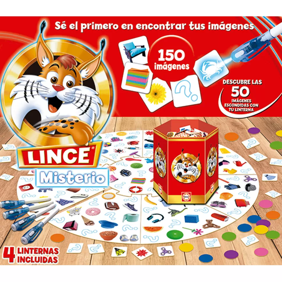 Fashion Brinquedos Educa Borras Jogo Lince Mystery 150 Imagens