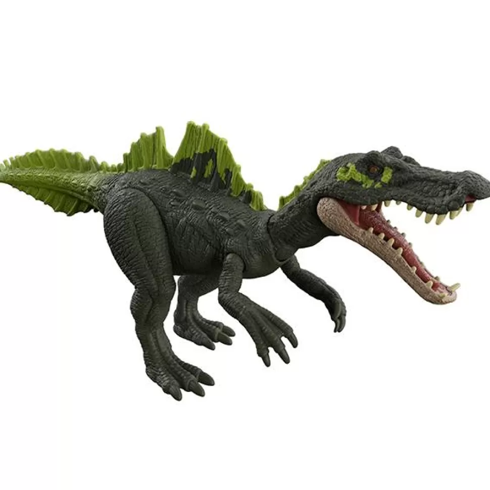 Brinquedos Jurassic World Jurassic World Dominion Figura Dinossauro Ichtthyovenator Roar Strikes< Brinquedos De Dinossauros