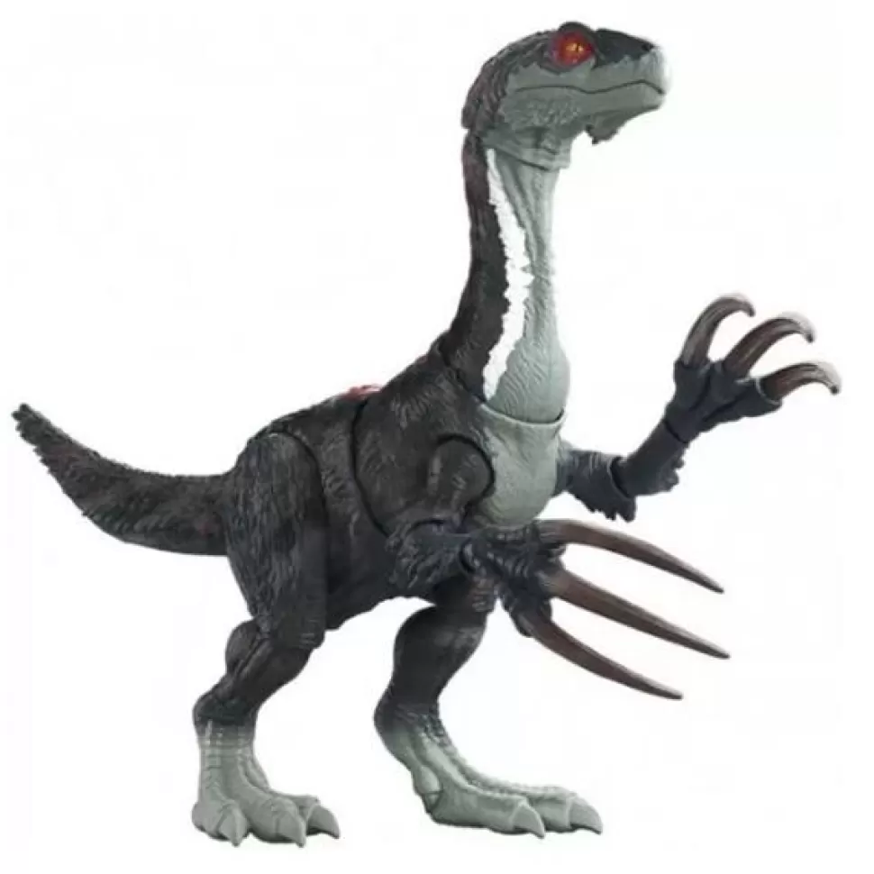 Brinquedos Jurassic World Jurassic World Figura Dinossauro Slasher Therizinosaurus Fugitivo Com Son< Brinquedos De Dinossauros