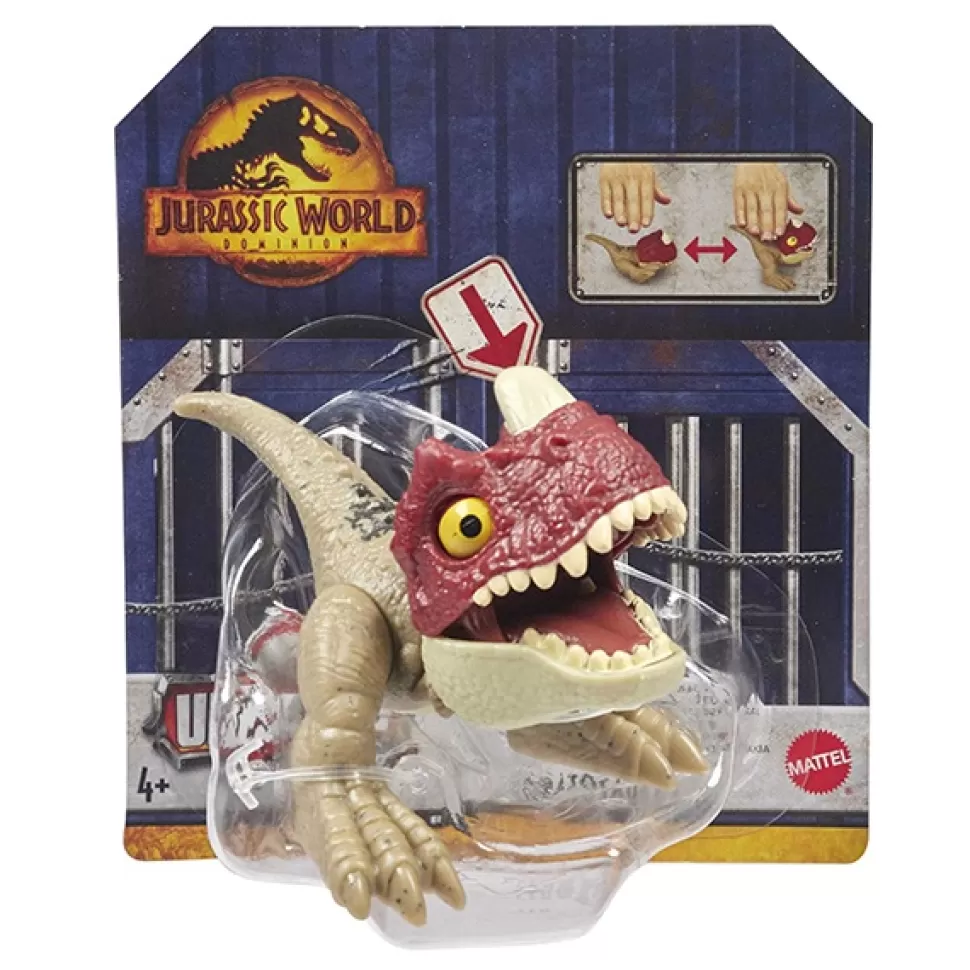 Brinquedos Jurassic World Jurassic World Mini Figura Dinossauro Atrociraptor Wild Pop< Brinquedos De Dinossauros