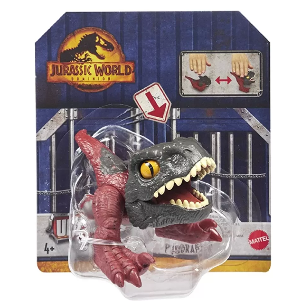 Brinquedos Jurassic World Jurassic World Mini Figura Dinossauro Pyroraptor Wild Pop< Brinquedos De Dinossauros