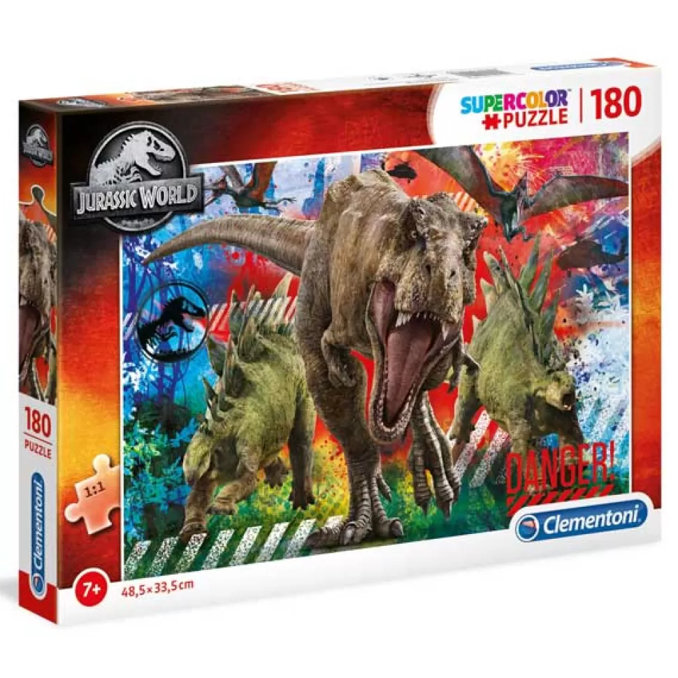 Online Brinquedos Jurassic World Jurassic World Puzzle 180P