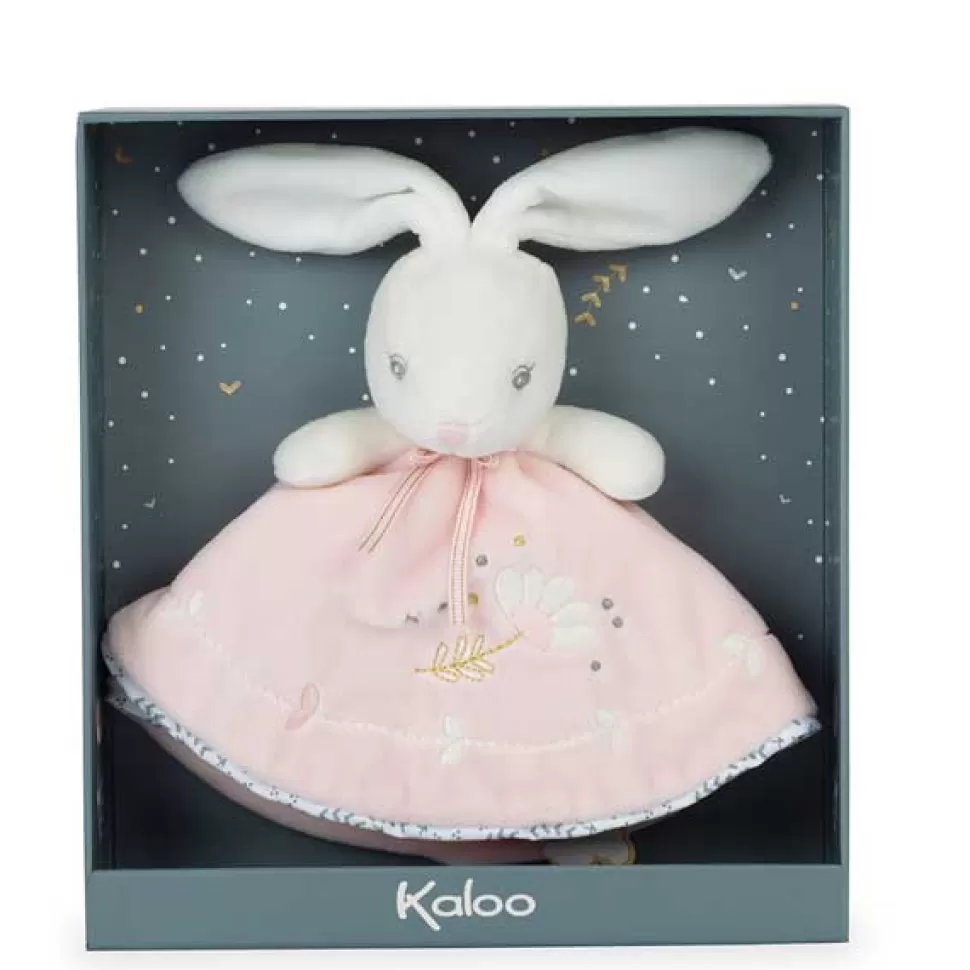 Clearance Brinquedos Kaloo Kaloo Perle Doudou Coelho Redondo Rosa Em Caixa 20 Cm