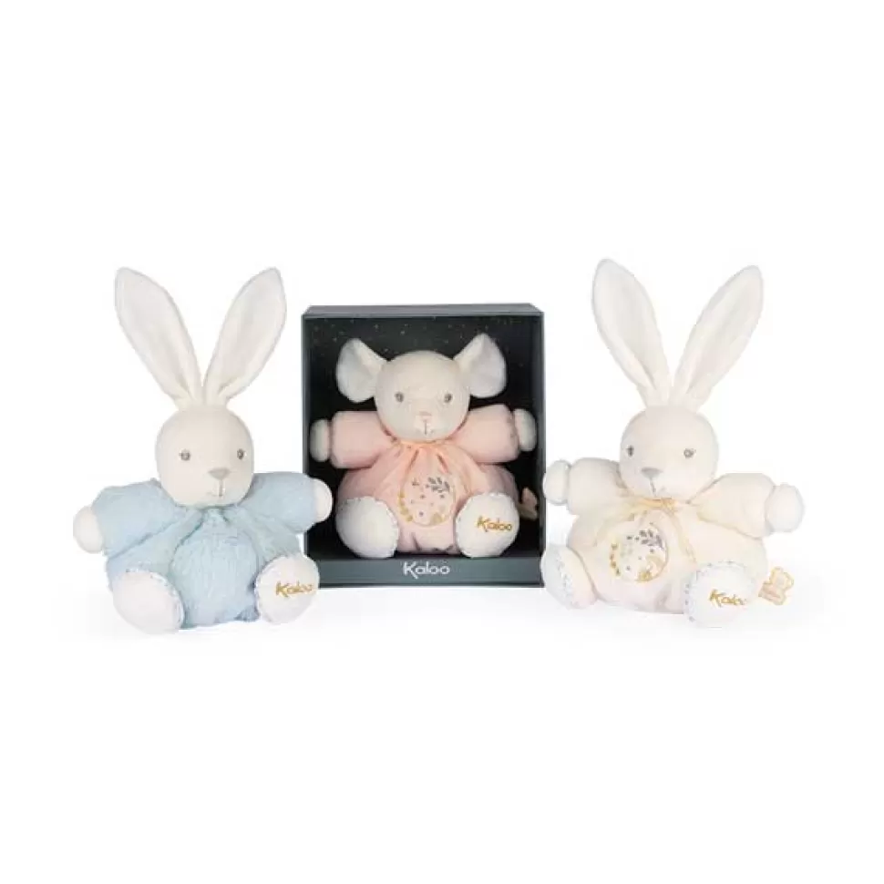 Cheap Brinquedos Kaloo Kaloo Perle Peluche Coelho Gordinho Azul Em Caixa 18 Cm