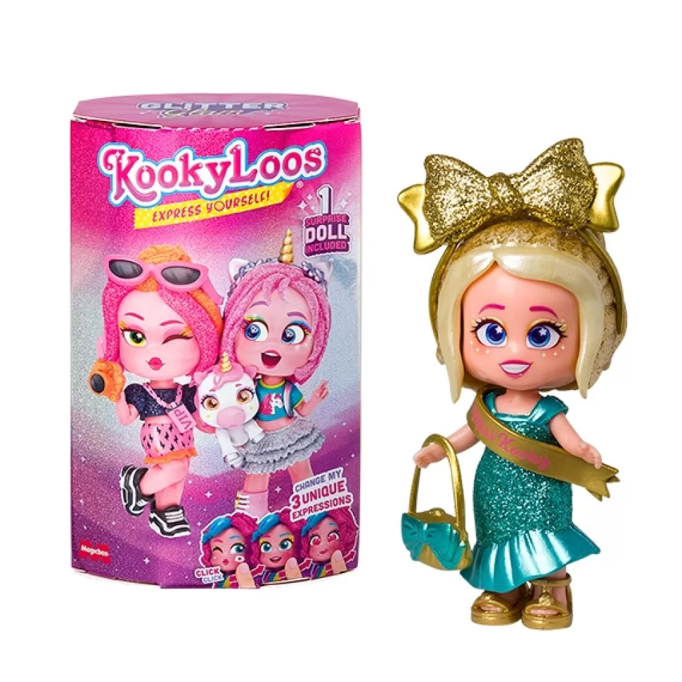 New Brinquedos Kookyloos Kookyloos Boneca Surpresa Glitter Glam