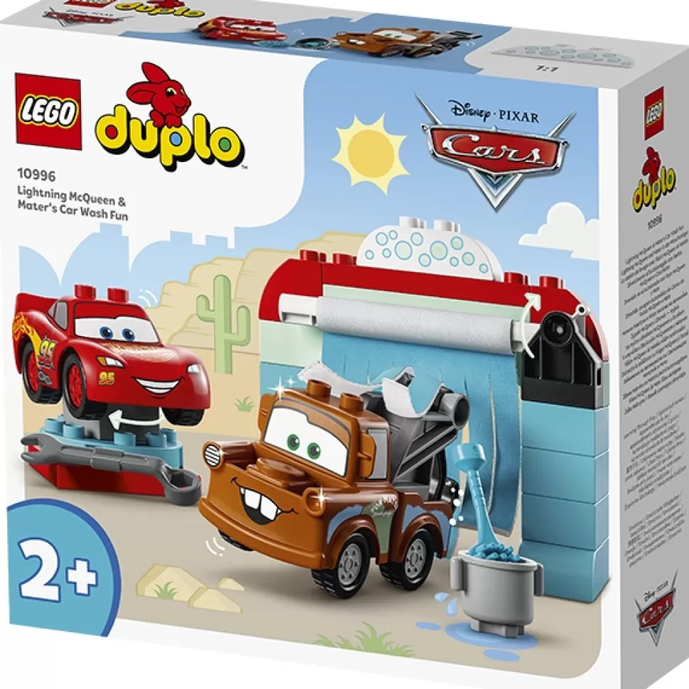 Brinquedos Lego Duplo Lego 10996 Duplo Disney Divertida Lavagem Automatica De Carros Mcqueen< Brinquedos De Camiões