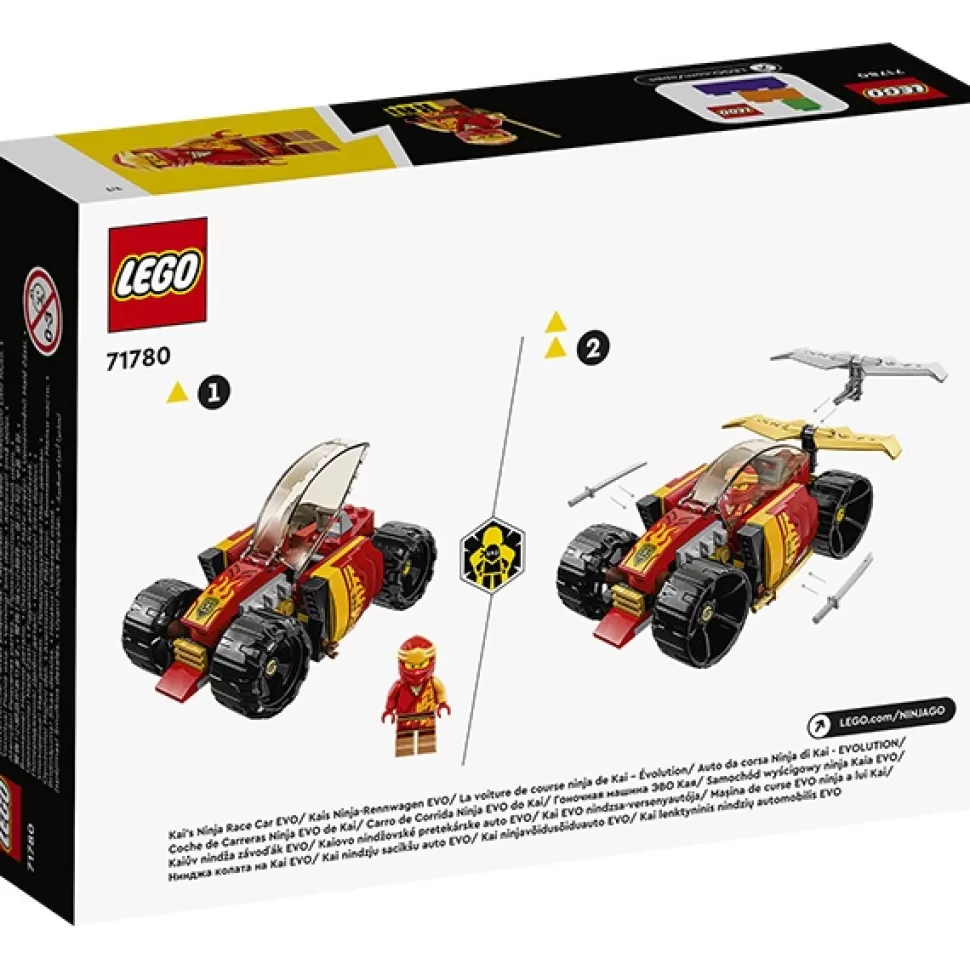 Brinquedos Lego Ninjago Lego 71780 Ninjago Carro De Corrida Ninja Evo Do Kai< Brinquedos De Dragões