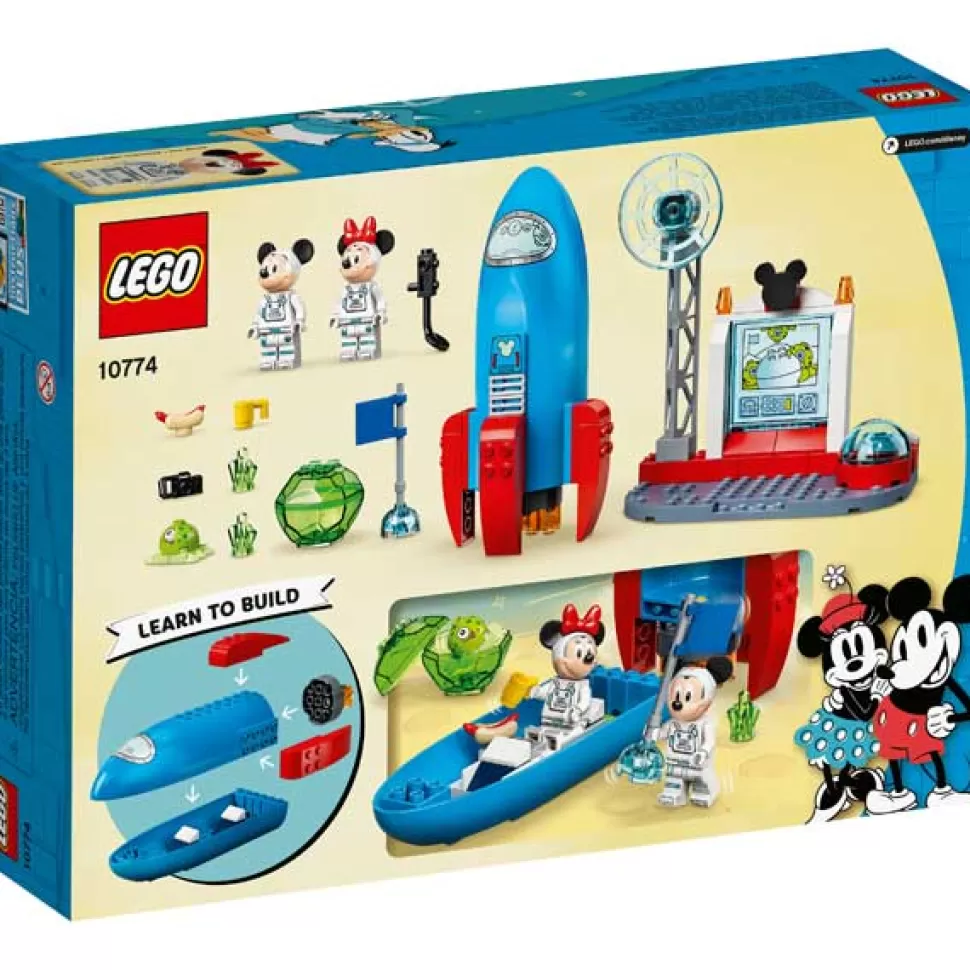 Brinquedos Lego Disney Lego Disney 10774 Foguete Espacial Mickey Mouse E Minnie Mouse< Brinquedos De Aviões